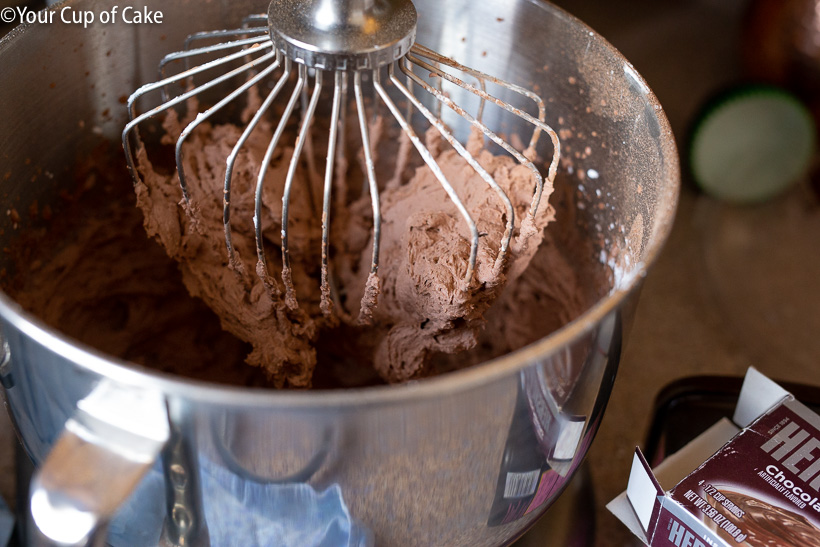 3 Ingredient Chocolate Mousse Frosting