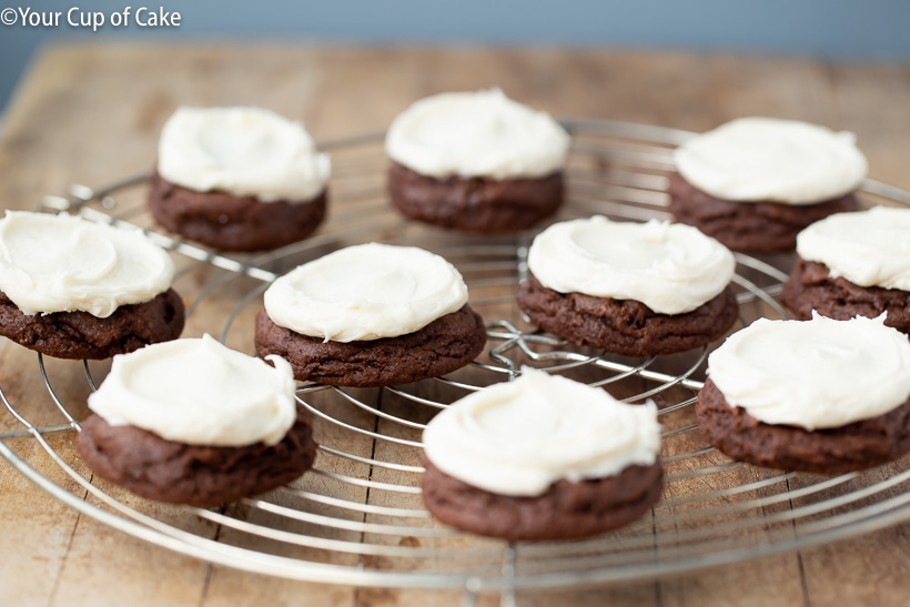 Cake mix marshmallow cookies!