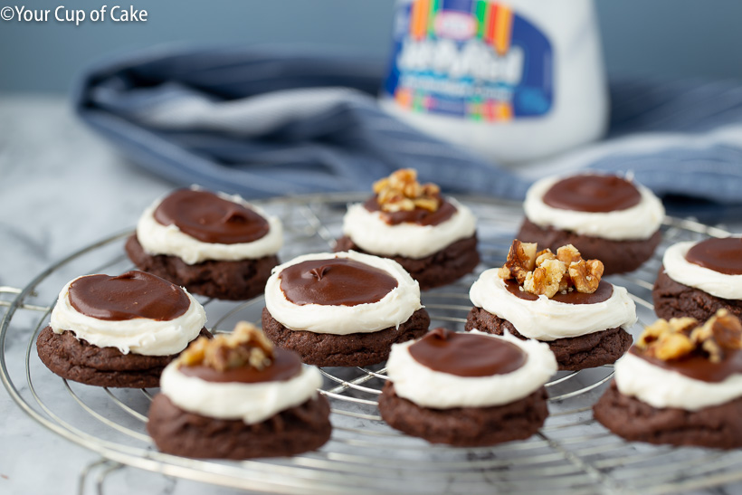 THE BEST Mississippi Mud Cookie recipe you'll ever find!