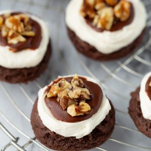 These cookies are AMAZING! Cake Mix Mississippi Mud Cookies