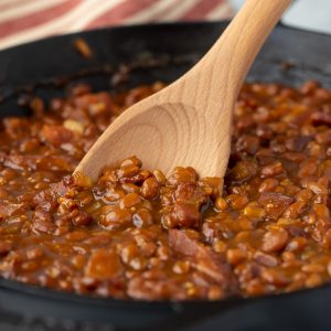 How to make canned baked beans better