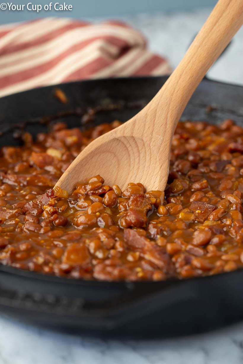 How to make canned baked beans better