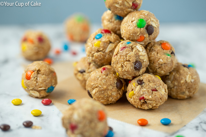 Yummy Monster Cookie Protein Bites