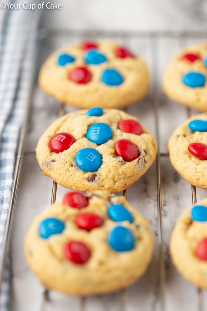 I LOVE these! Banana 4th of July Cookies