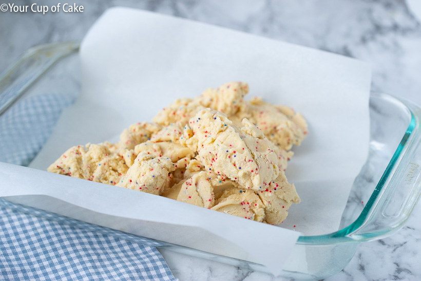 How to make 4th of July Sugar Cookie Bars