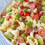 Chicken Bacon Ranch Pasta Salad