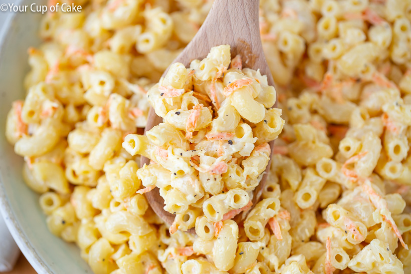 AMAZING recipe for World's Best Hawaiian Macaroni Salad