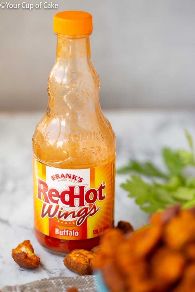 Baking with Franks Red Hot Wings Buffalo Sauce