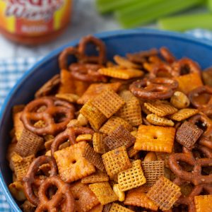 This is AMAZING! Buffalo Chex Mix