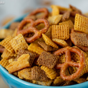 ¡Esta mezcla de miel y mostaza Chex es tan buena!