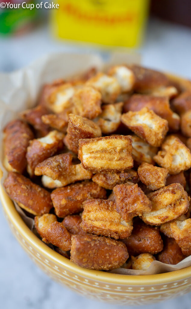 Succès à ces Bretzels à la moutarde et au miel
