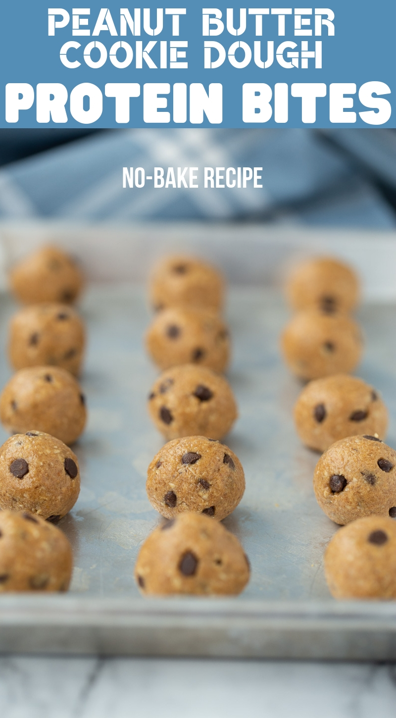 Peanut Butter Cookie Dough Protein Bites No Bake Your Cup Of Cake