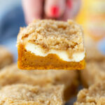 Pumpkin Cream Cheese Crumb Cake