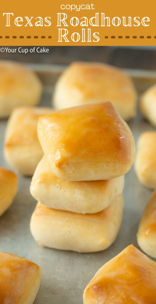 These Copycat Texas Roadhouse Rolls are AMAZING! My family keeps begging for more!