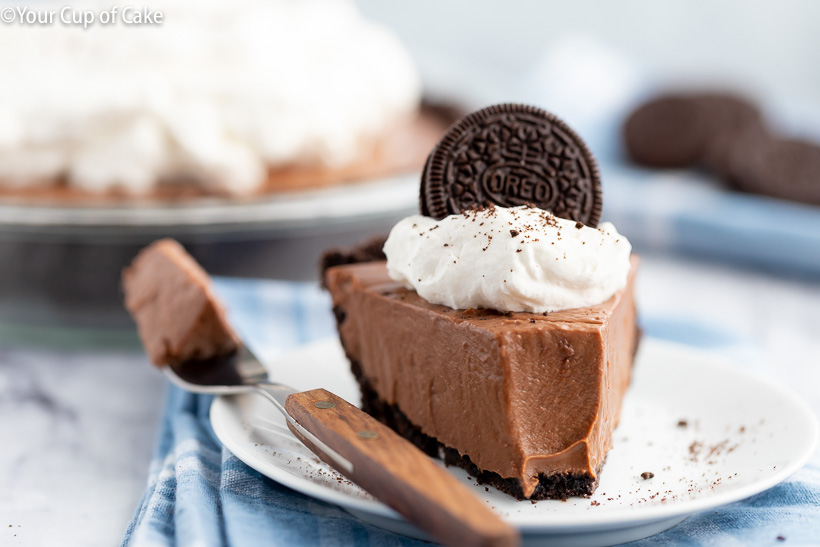 Oreo Pudding Pie for Thanksgiving