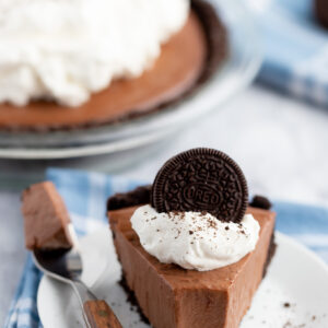 This Chocolate Cream Pie is THE BEST. I've tried more than top-rated 10 recipes and this one beats them all!