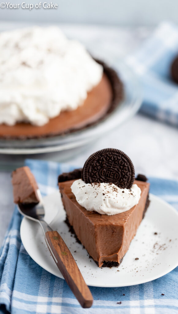 This Chocolate Cream Pie is THE BEST. I've tried more than top-rated 10 recipes and this one beats them all!