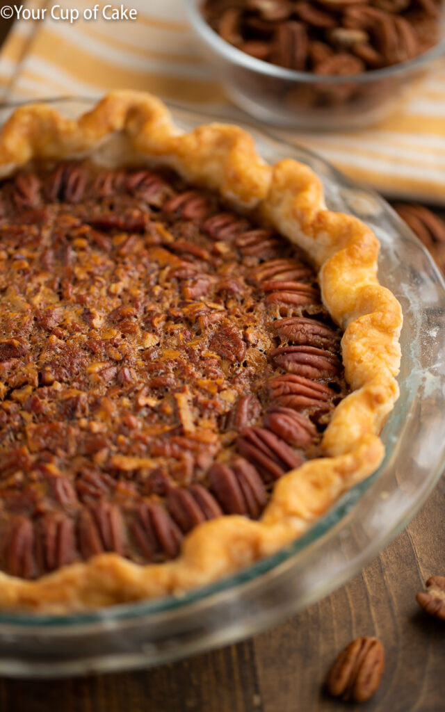 I cannot stop raving about this Brown Butter Pecan Pie! My family goes crazy for it every Thanksgiving!