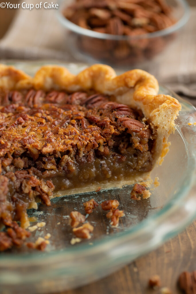 My family is OBSESSED with this Brown Butter Pecan Pie for Thanksgiving