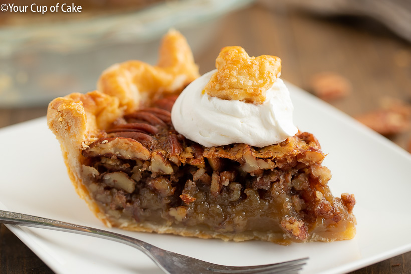 The most delicious Pecan Pie made with brown butter! Such an easy recipe and a Thanksgiving must