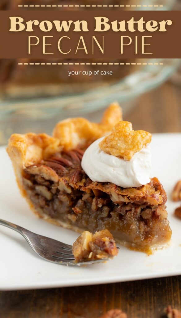 My family goes CRAZY for this Brown Butter Pecan Pie! I make it every Thanksgiving and it's always the first pie to disappear.  