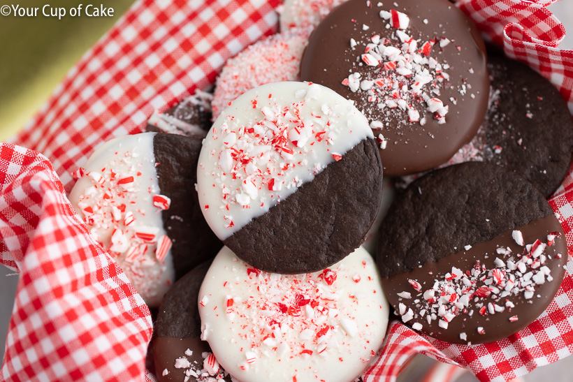 4 Ingredient No-Bake Peppermint Bark Christmas Cookies, these are a family favorite!