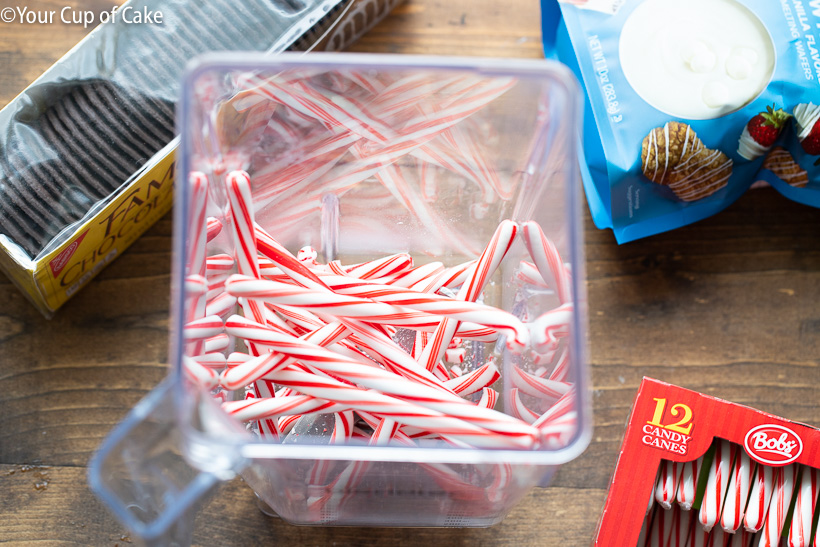 The best way to crush candy canes