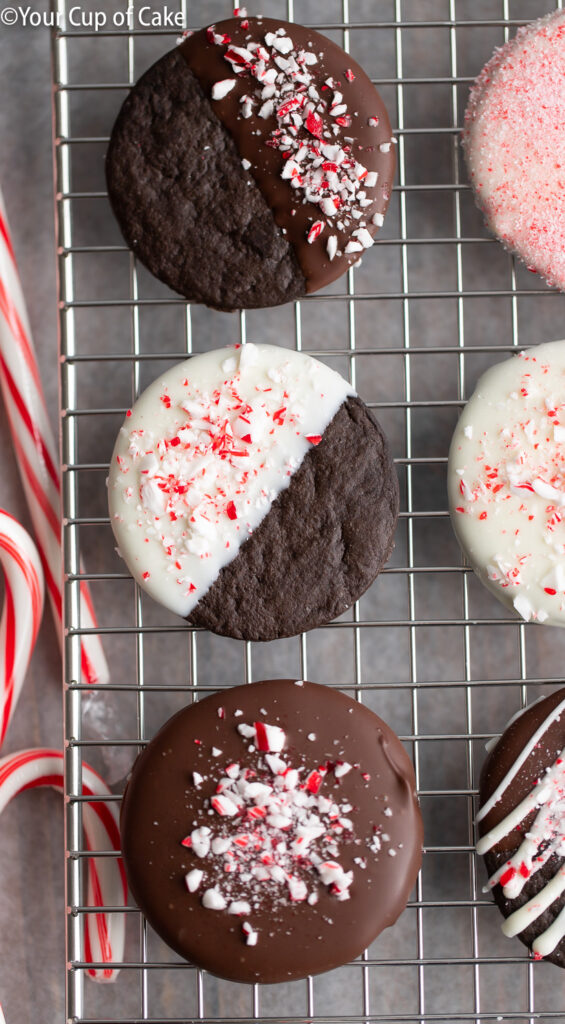 No Bake Christmas cookies that we make every year! Our neighbors always ask for the recipe and I'm too embarrassed to tell them how simple they are to make!