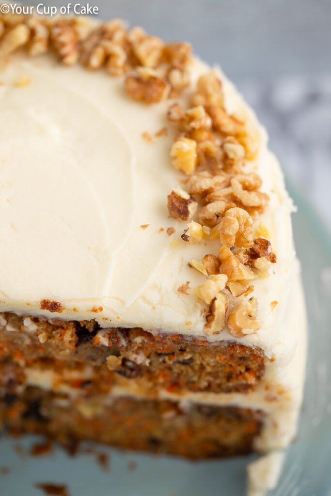 Life Changing Carrot Cake with Cream Cheese Frosting