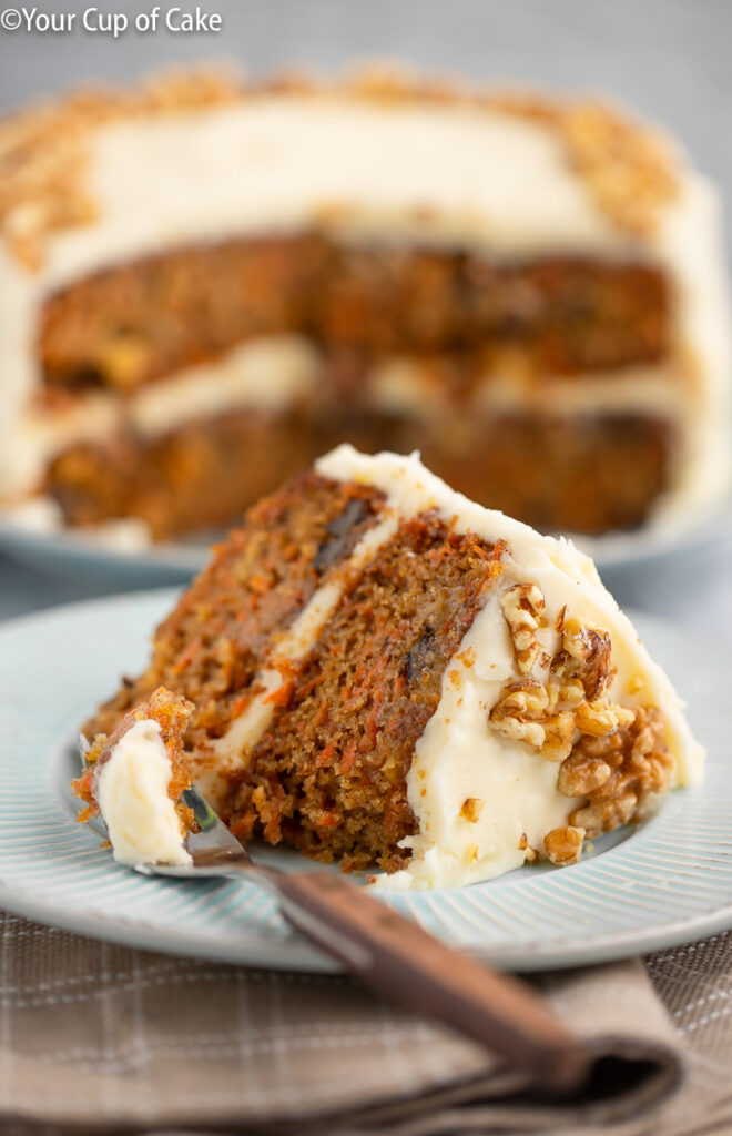 THIS is the best Carrot Cake recipe I have ever tried. I'm obsessed and can't stop eating it!